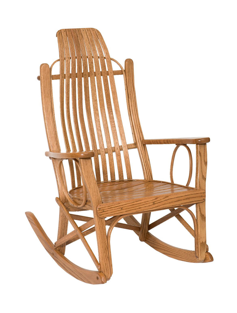 Bent Wood Rocker-Rockers and Gliders-Peaceful Valley Furniture