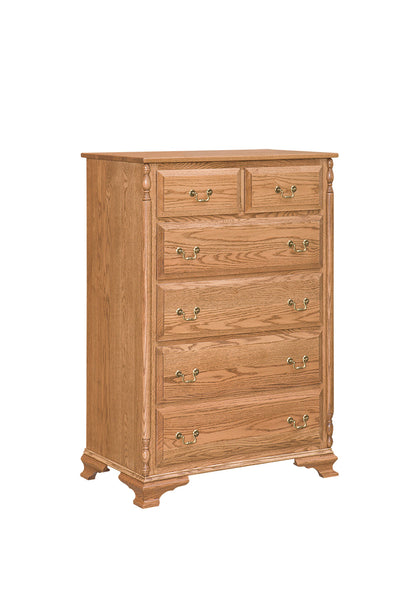 Pediment Chest of Drawers-Peaceful Valley Furniture