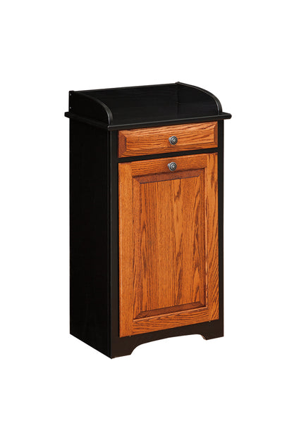 Trash Bin with Drawer-Peaceful Valley Furniture