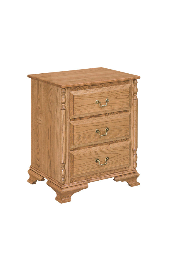 Pediment Night Stand-Nightstands-Peaceful Valley Furniture
