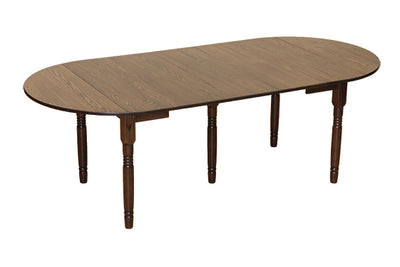 Drop Leaf Extension Table w/ 3 12" Leaves-Peaceful Valley Furniture