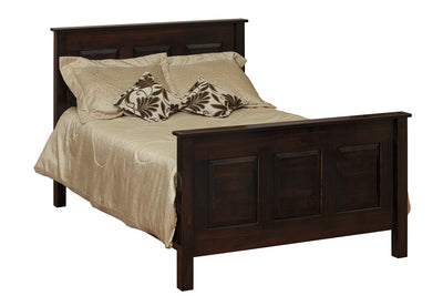 Queen Raised Panel Bed-Peaceful Valley Furniture