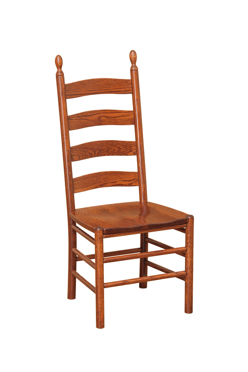 Shaker Ladder Back Chair-Peaceful Valley Furniture