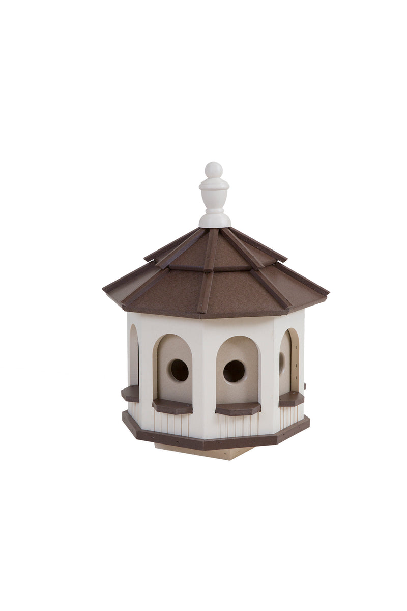 Poly Small Octagon Bluebird House-Birdhouses & Feeders-Peaceful Valley Furniture