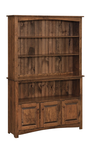 Shaker Open Hutch-Storage & Display-Peaceful Valley Furniture