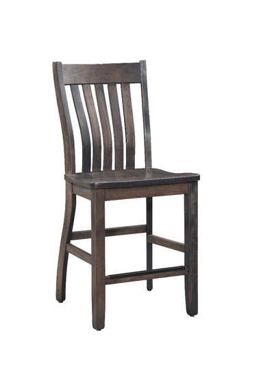 Welsh Mountain 24" Stationary Barstool-Peaceful Valley Furniture